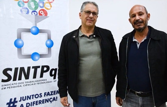 SINTPq recebe a visita do deputado federal Carlos Zarattini