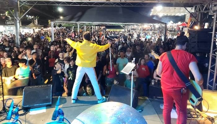 Festival Japa e Rock anima feriado prolongado na Pra�a Arautos da Paz
