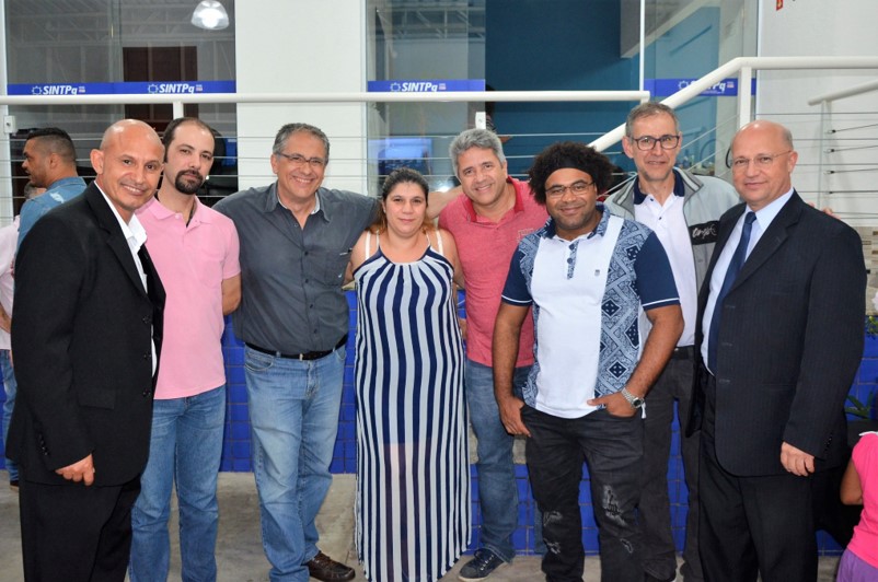  Deputados Carlos Zarattini e Carlos Neder em parceria com o presidente José Paulo Porsani e os novos diretores da Amazul